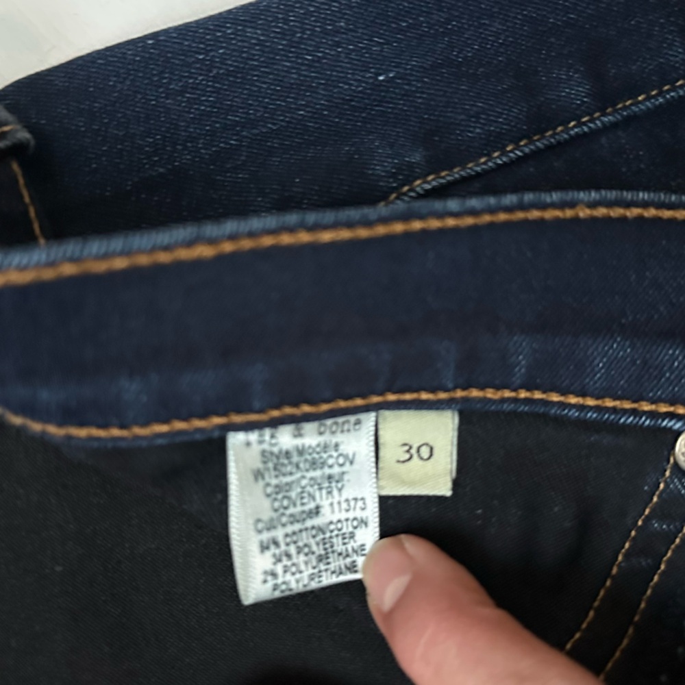 rag & bone  skinny jeans. - Picture 9 of 12